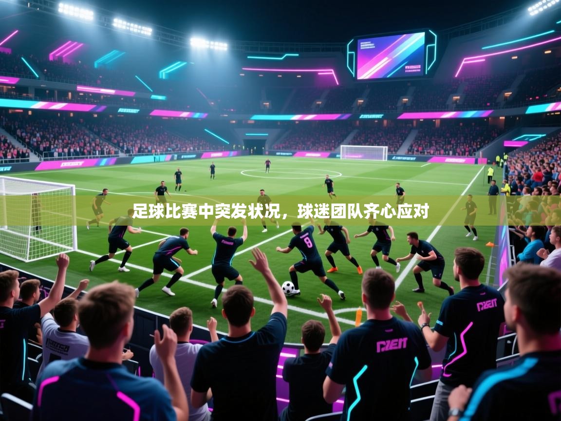 足球比赛中突发状况，球迷团队齐心应对  第2张